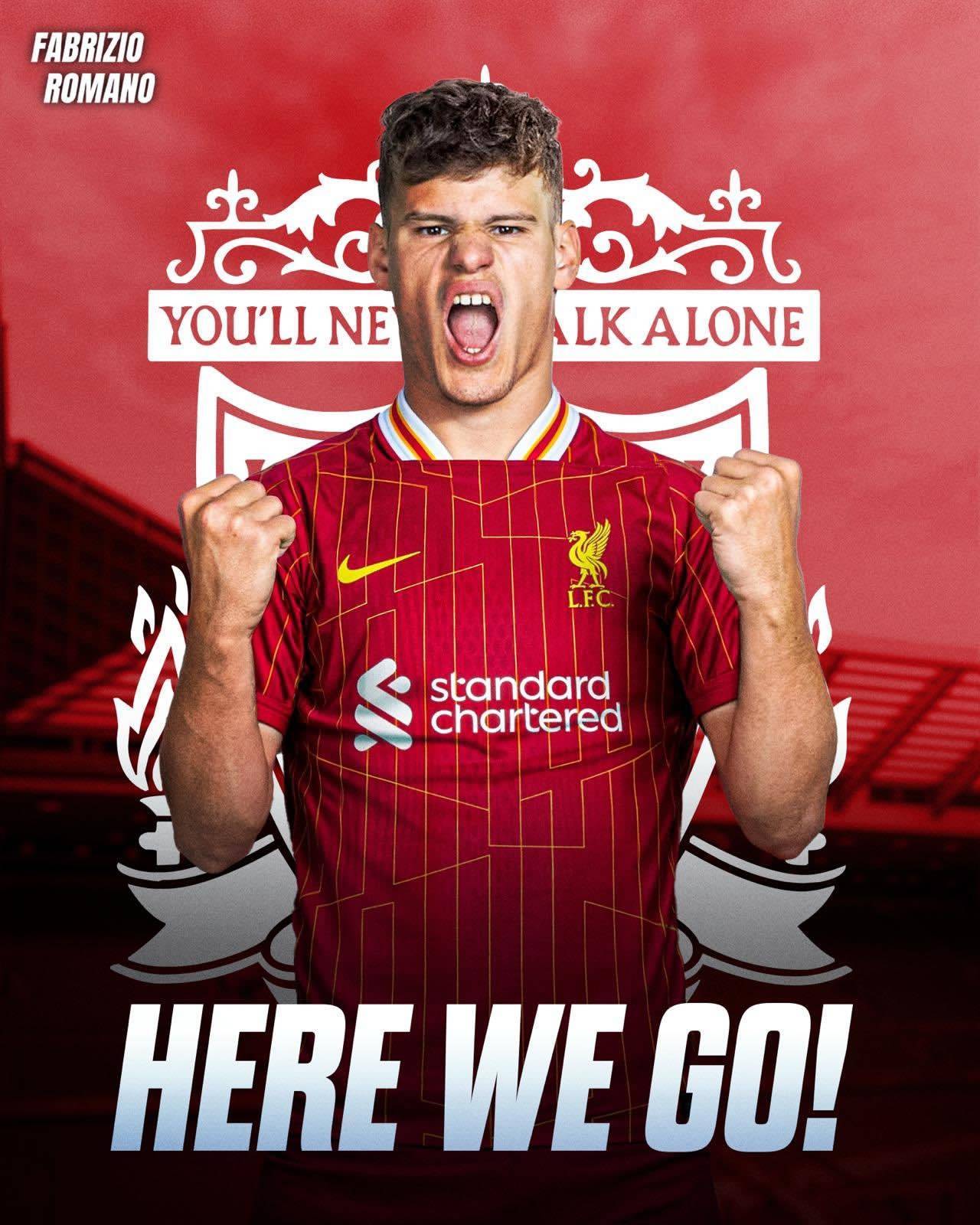 Here we go！罗马诺：利物浦签下左后卫科尔克兹，转会费4000万镑